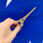 Eiffel Tower Mini Scissors in Antique Bronze, Rose Gold, Silver, Iridescent, or Gold by The Bullish Store