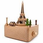 Eiffel Tower, Paris, France Wooden Musical Figurine with Moving Car Musical Figurines > Travel La Vie Bien Eiffel Tower, Paris, France Wooden Musical Figurine with Moving Car