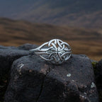Eiyen Celtic Knot Ring in Sterling Silver Ring La Vie Bien Eiyen Celtic Knot Ring in Sterling Silver