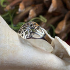 Eiyen Celtic Knot Ring in Sterling Silver Ring La Vie Bien Eiyen Celtic Knot Ring in Sterling Silver