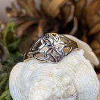 Eiyen Celtic Knot Ring in Sterling Silver Ring La Vie Bien Eiyen Celtic Knot Ring in Sterling Silver