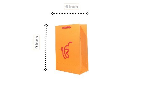 Ek Omkar Printed Paper Bag, Set of 10 Favors & Return Gifts La Vie Bien Ek Omkar Printed Paper Bag, Set of 10