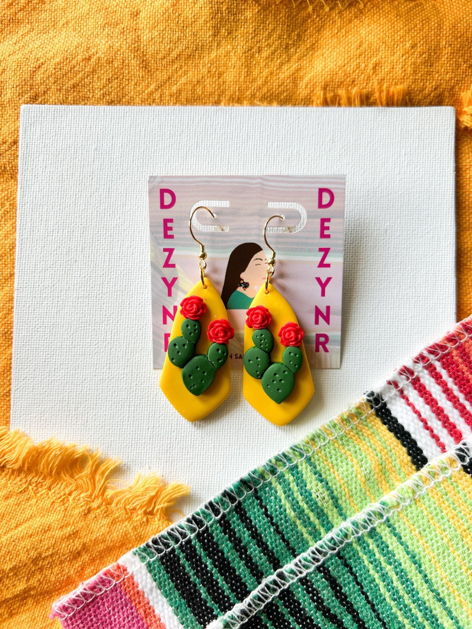 El Nopal Earrings La Vie Bien El Nopal