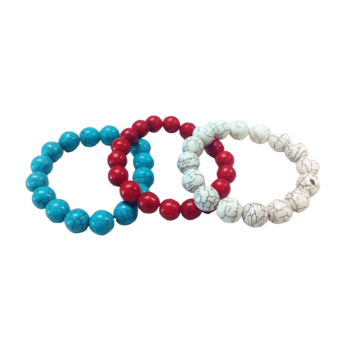 Elastic Bead Ball Stackable Bracelet - Thailand Jewelry La Vie Bien Elastic Bead Ball Stackable Bracelet - Thailand