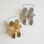 Electra Statement Earrings - Silver