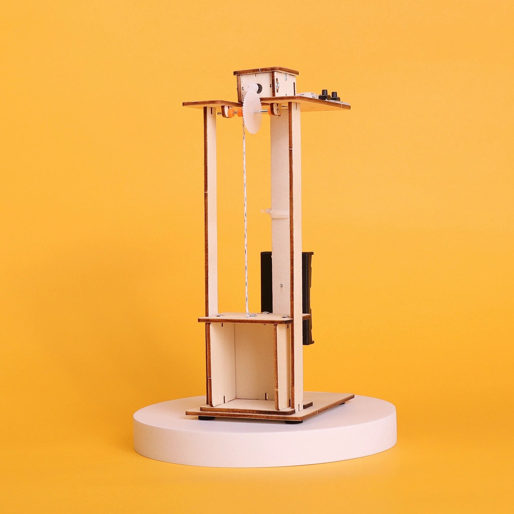 Electric Elevator DIY Kit, Educational STEM Toy by Kitsville
