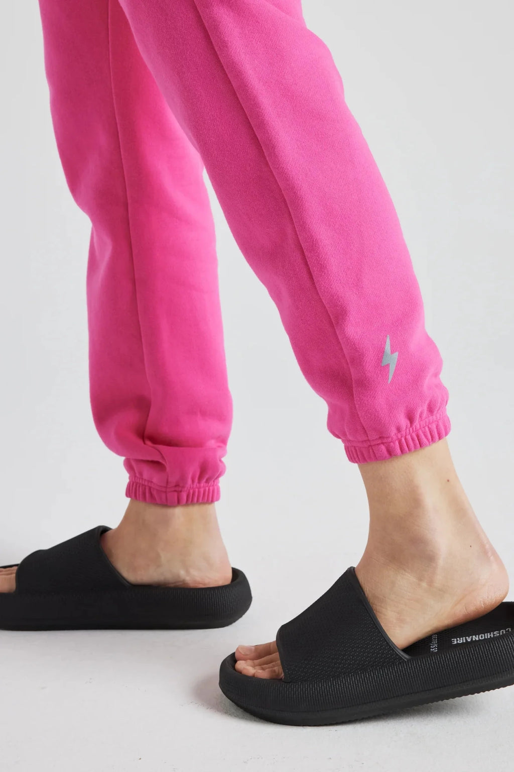 Electric Fleece Joggers in PINK Clothing La Vie Bien Electric Fleece Joggers in PINK