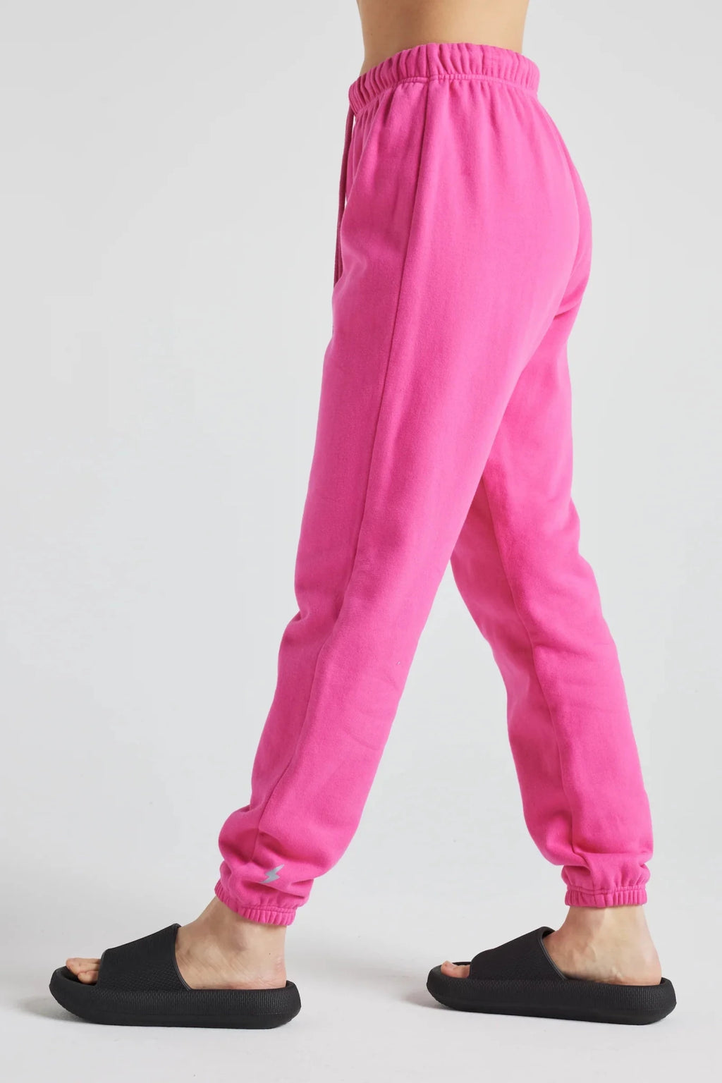 Electric Fleece Joggers in PINK Clothing La Vie Bien Electric Fleece Joggers in PINK