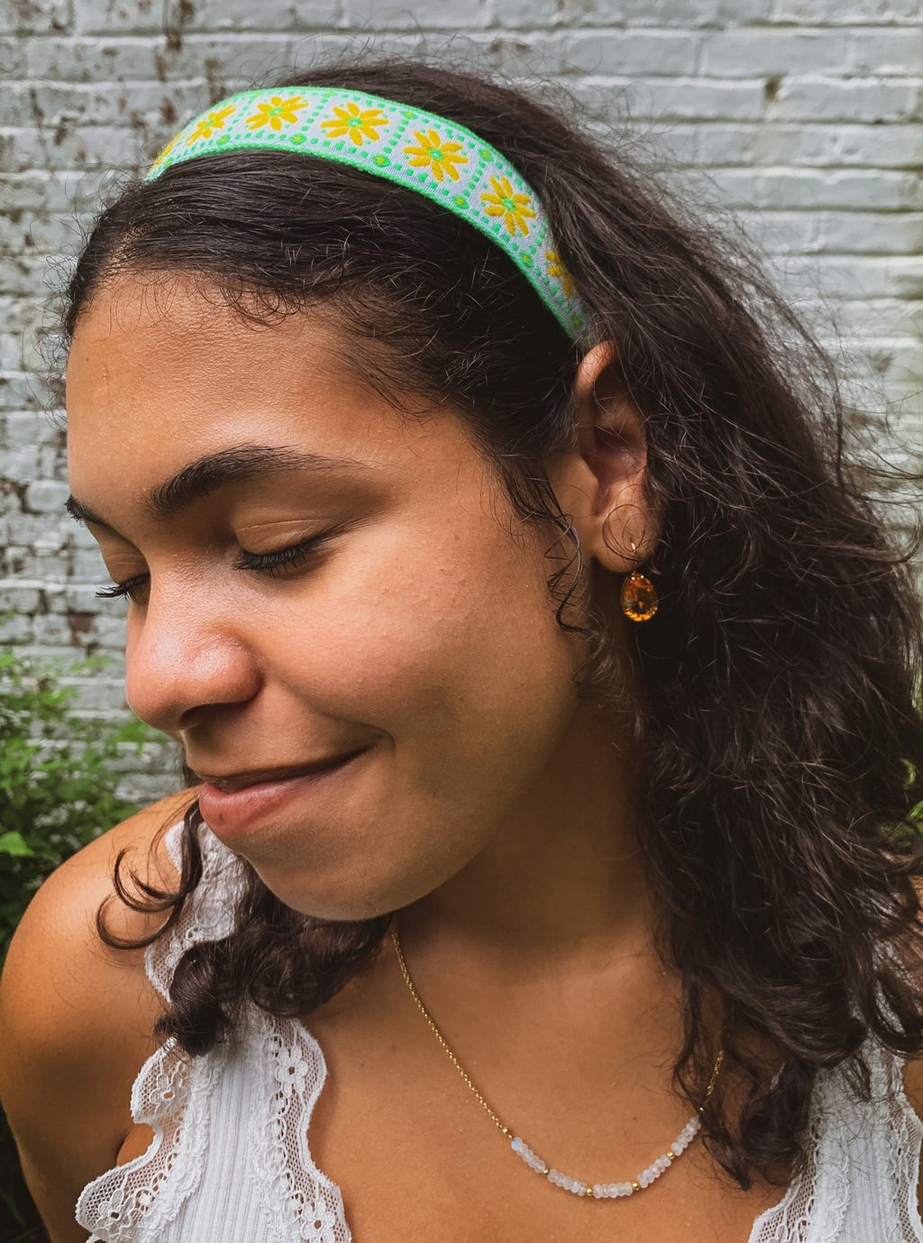 Electric Floral Love Headband Headbands La Vie Bien Electric Floral Love Headband