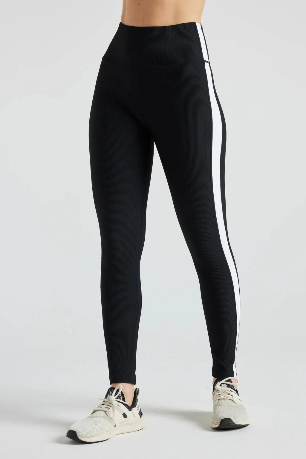Electric Rib Color Block Legging Clothing La Vie Bien Electric Rib Color Block Legging