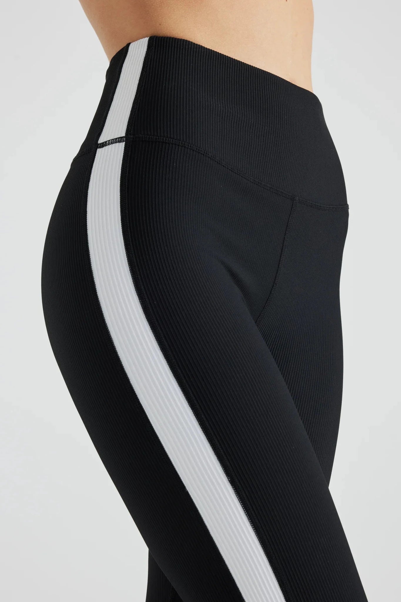 Electric Rib Color Block Legging Clothing La Vie Bien Electric Rib Color Block Legging