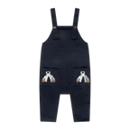 Elefante Baby Boy Overalls – Multicultural Print Cotton Overalls