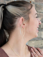 Elegant Curve Drop Earrings by Fair Anita