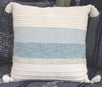Elegant Large Throw Pillow 22" x 22" for Couch Handloom Woven Home Furnishings La Vie Bien Elegant Large Throw Pillow 22" x 22" for Couch Handloom Woven