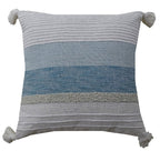 Elegant Large Throw Pillow 22" x 22" for Couch Handloom Woven Home Furnishings La Vie Bien Elegant Large Throw Pillow 22" x 22" for Couch Handloom Woven