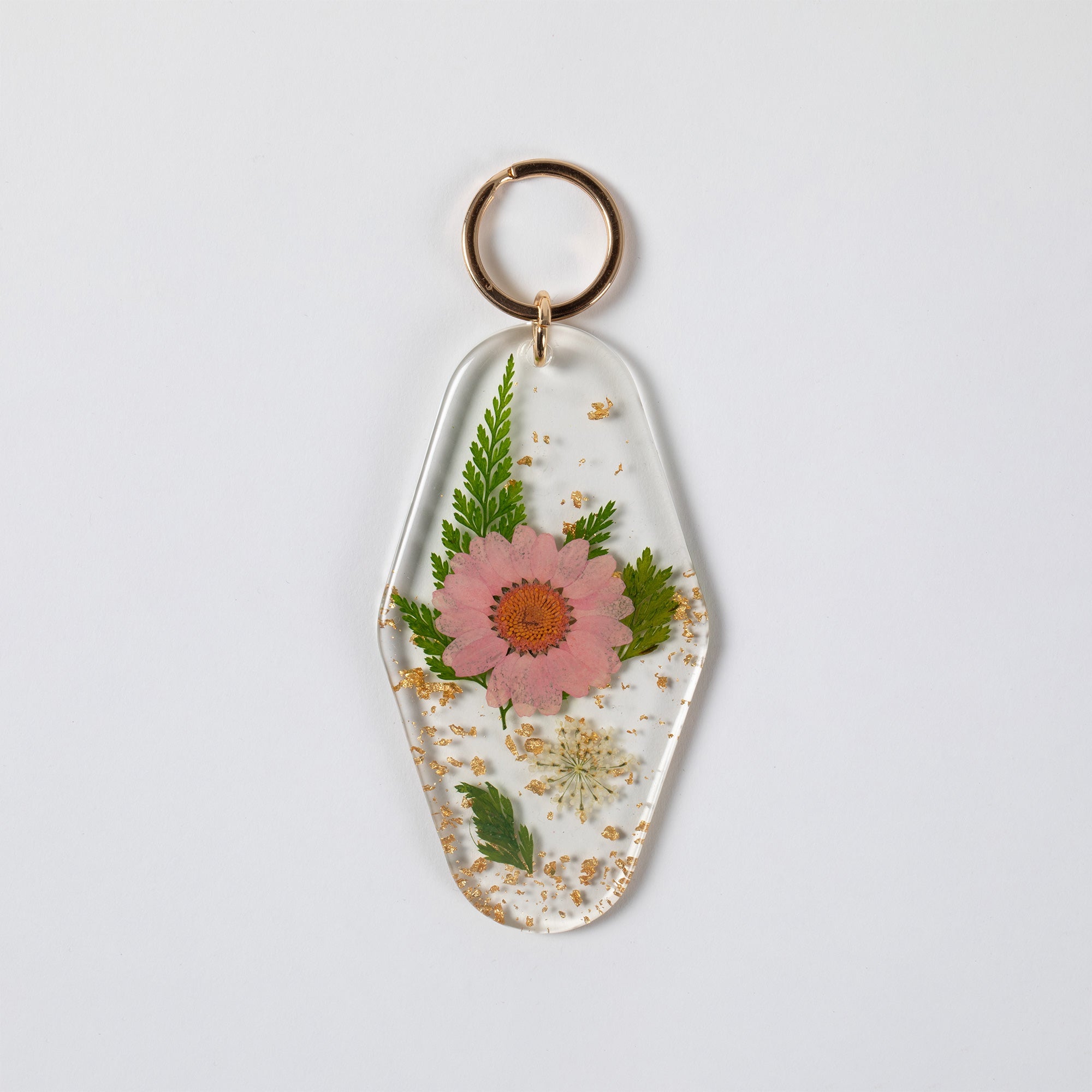 Elegant Real Flowers Keychain Car Decor & Travel Accessories La Vie Bien Elegant Real Flowers Keychain