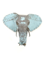 Elephant Animal Mask - Recycled Metal Wall Art La Vie Bien Elephant Animal Mask - Recycled Metal Wall Art