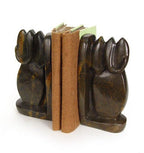 Elephant Stone Bookends (Pair) La Vie Bien Elephant Stone Bookends (Pair)