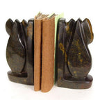 Elephant Stone Bookends (Pair) La Vie Bien Elephant Stone Bookends (Pair)