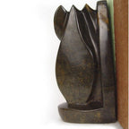 Elephant Stone Bookends (Pair) La Vie Bien Elephant Stone Bookends (Pair)