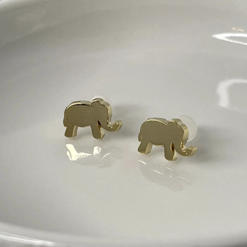 Elephant Studs by Modern Desi