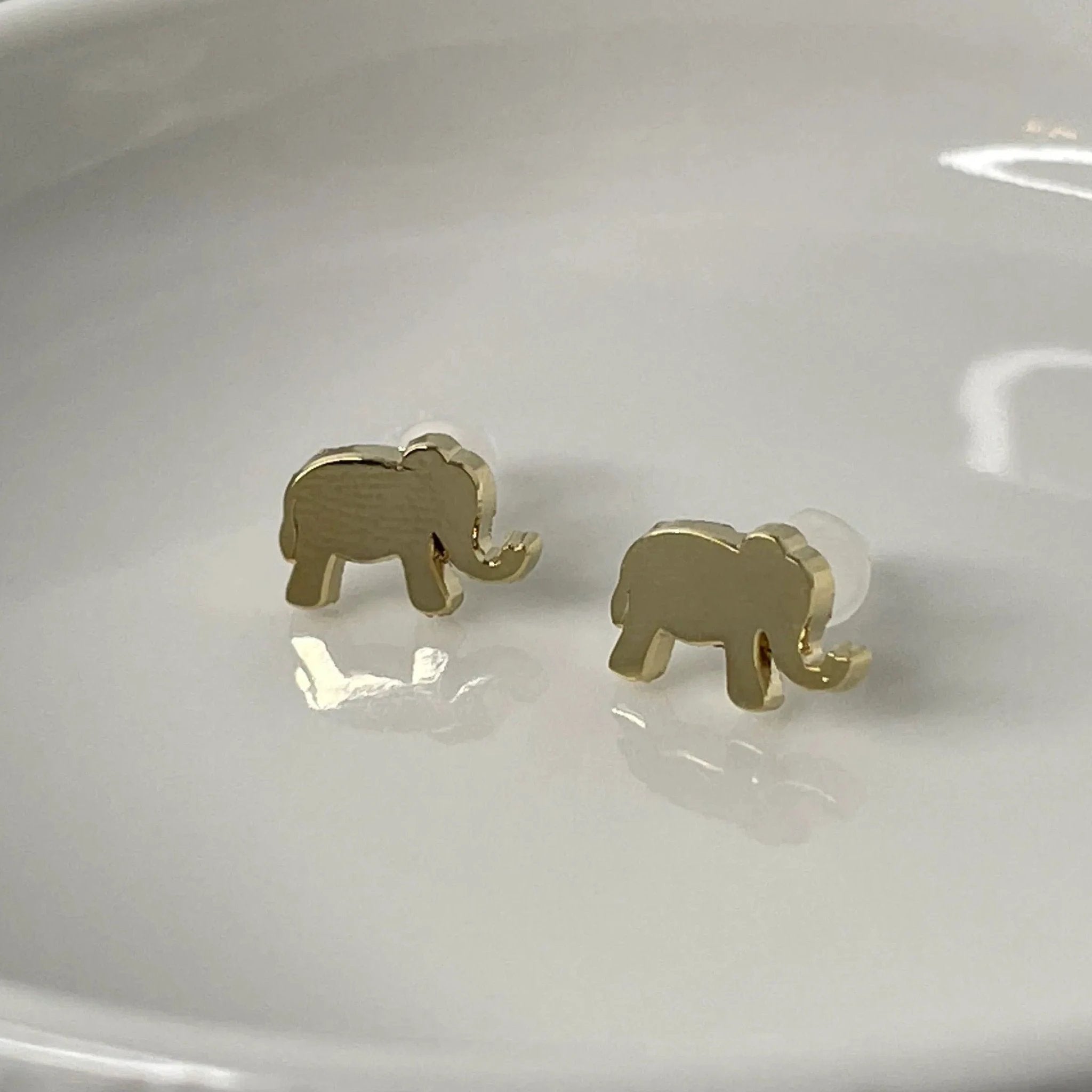 Elephant Studs by Modern Desi