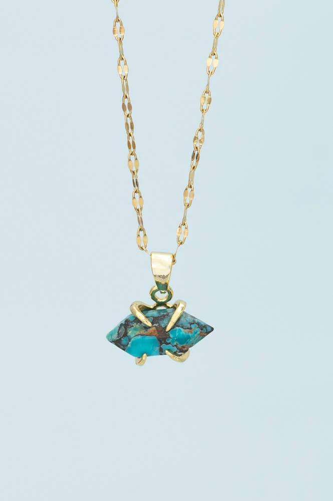 Elevated Turquoise Necklace