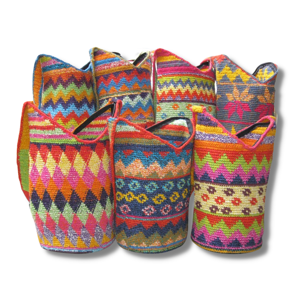 Eliza Crochet Handcrafted Boho Bag - Guatemala Bags La Vie Bien Eliza Crochet Handcrafted Boho Bag - Guatemala