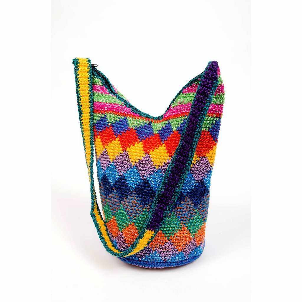 Eliza Crochet Handcrafted Boho Bag - Guatemala Bags La Vie Bien Eliza Crochet Handcrafted Boho Bag - Guatemala