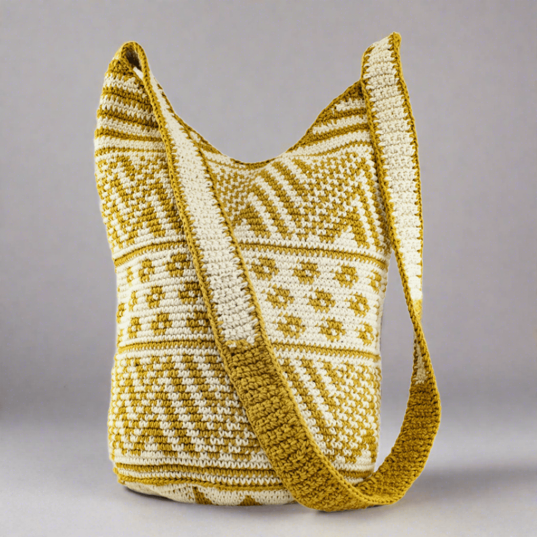 Eliza Crochet Handcrafted Boho Bag - Guatemala Bags La Vie Bien Eliza Crochet Handcrafted Boho Bag - Guatemala