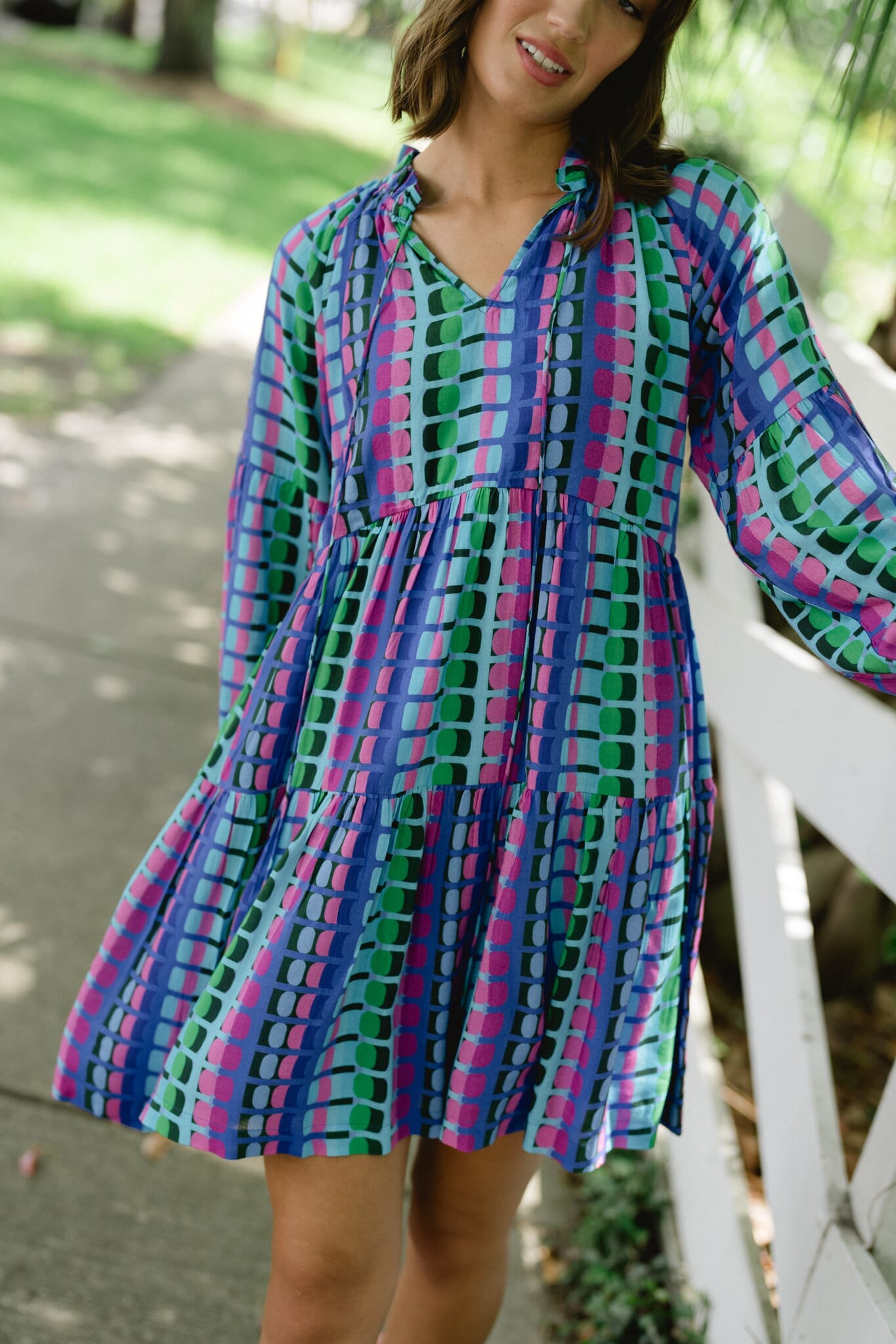 Eliza Dress - Dahlia