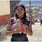 Ellie the Elephant: Repurposed Wool Boho Decor - Mexico Decor La Vie Bien Ellie the Elephant: Repurposed Wool Boho Decor - Mexico