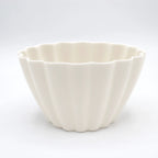 Elysian Fluted Porcelain Candle Holder by Ember Collective