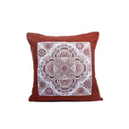 Embroidered Artisan Made Boho Style Star Cushion - Thailand Decor La Vie Bien Embroidered Artisan Made Boho Style Star Cushion - Thailand