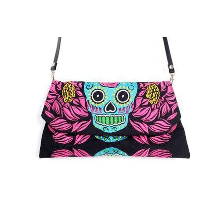 Embroidered Convertible Clutch | Crossbody Bag - Thailand Bags La Vie Bien Embroidered Convertible Clutch | Crossbody Bag - Thailand