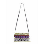 Embroidered Convertible Clutch | Crossbody Bag - Thailand Bags La Vie Bien Embroidered Convertible Clutch | Crossbody Bag - Thailand