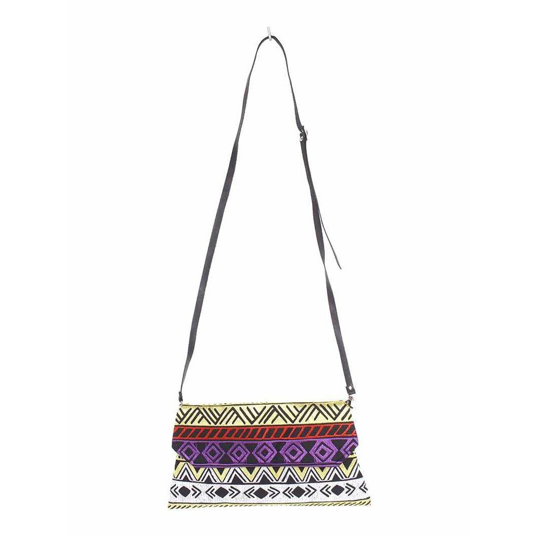 Embroidered Convertible Clutch | Crossbody Bag - Thailand Bags La Vie Bien Embroidered Convertible Clutch | Crossbody Bag - Thailand