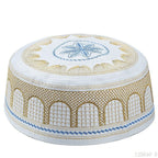 Embroidered Kufi Prayer Cap(MR088) La Vie Bien Embroidered Kufi Prayer Cap(MR088)
