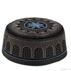 Embroidered Kufi Prayer Cap(MR088) La Vie Bien Embroidered Kufi Prayer Cap(MR088)