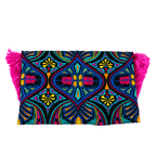 Embroidered Multi Tassel Envelope Clutch Bag - Thailand Bags La Vie Bien Embroidered Multi Tassel Envelope Clutch Bag - Thailand