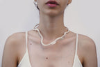 Embroidered Necklace Ring La Vie Bien Embroidered Necklace