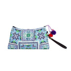Embroidered Northern Star Wristlet - Thailand Bags La Vie Bien Embroidered Northern Star Wristlet - Thailand