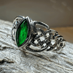 Emily Celtic Knot Ring in Sterling Silver Ring La Vie Bien Emily Celtic Knot Ring in Sterling Silver