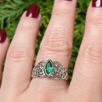 Emily Celtic Knot Ring in Sterling Silver Ring La Vie Bien Emily Celtic Knot Ring in Sterling Silver
