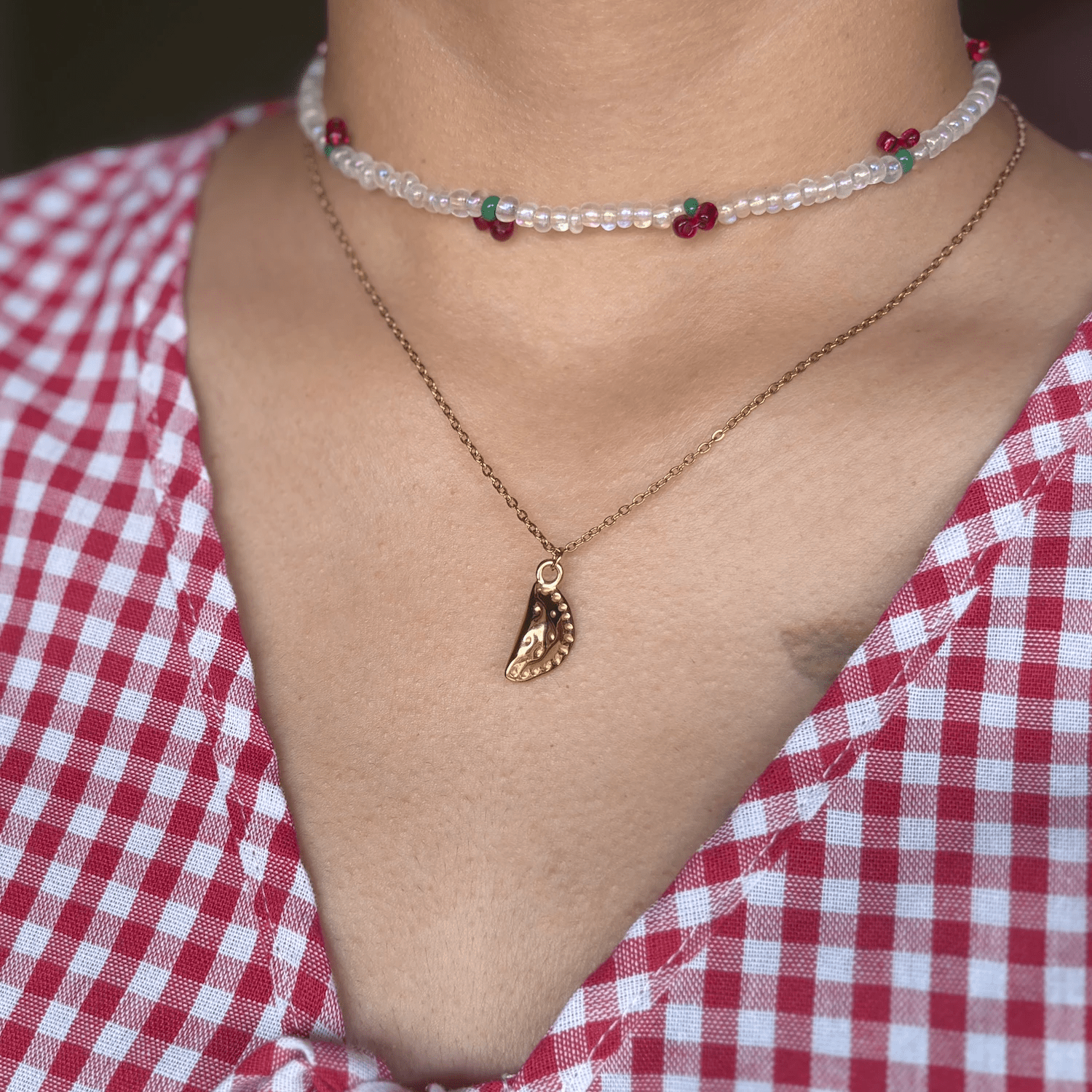 Empanada Necklace