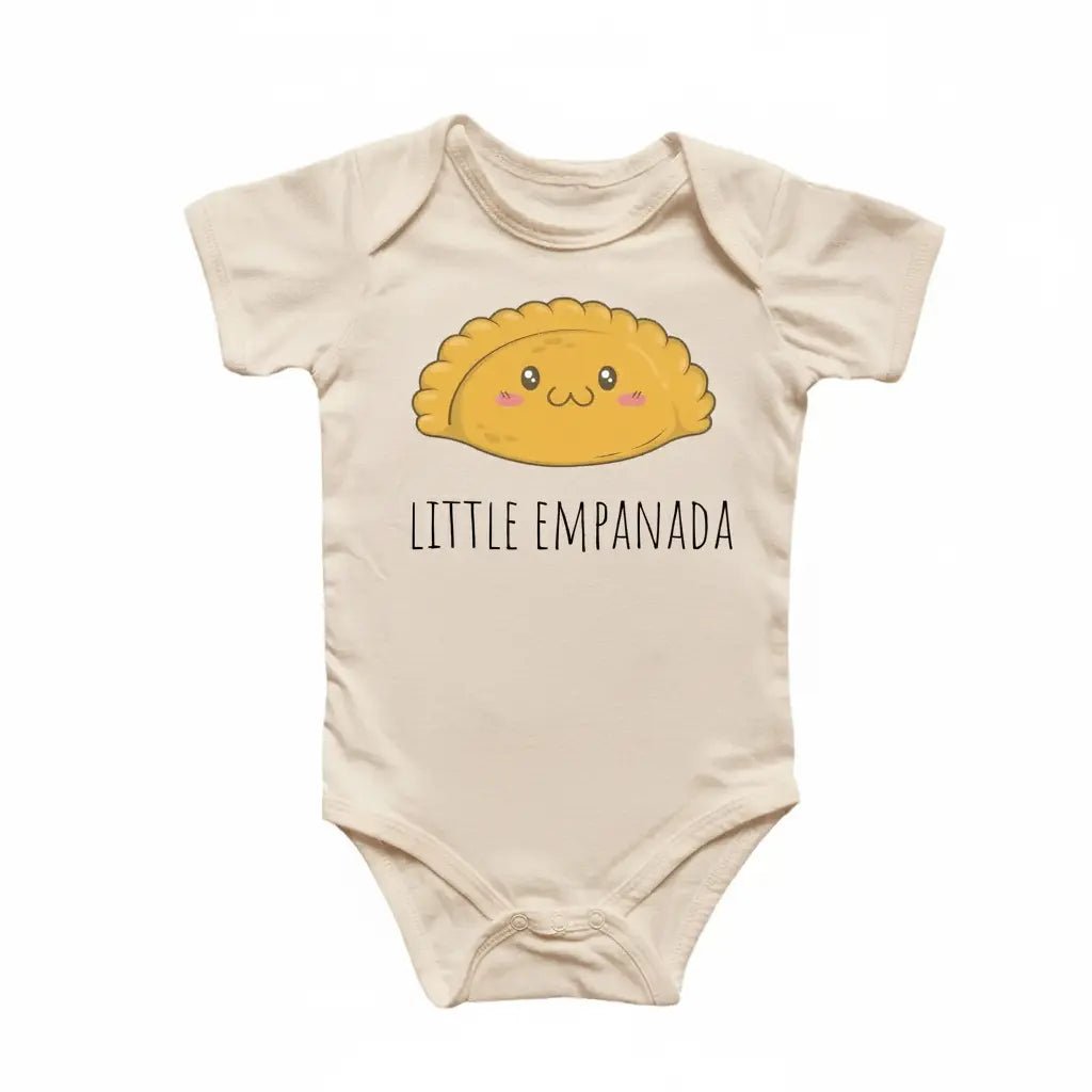 Empanada Spanish Newborn Baby Onesie® Bodysuit GS1 Baby Onesie La Vie Bien Empanada Spanish Newborn Baby Onesie® Bodysuit GS1