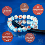 Empath’s Shield - Aqua Terra Jasper Bracelet Bracelet La Vie Bien Empath’s Shield - Aqua Terra Jasper Bracelet