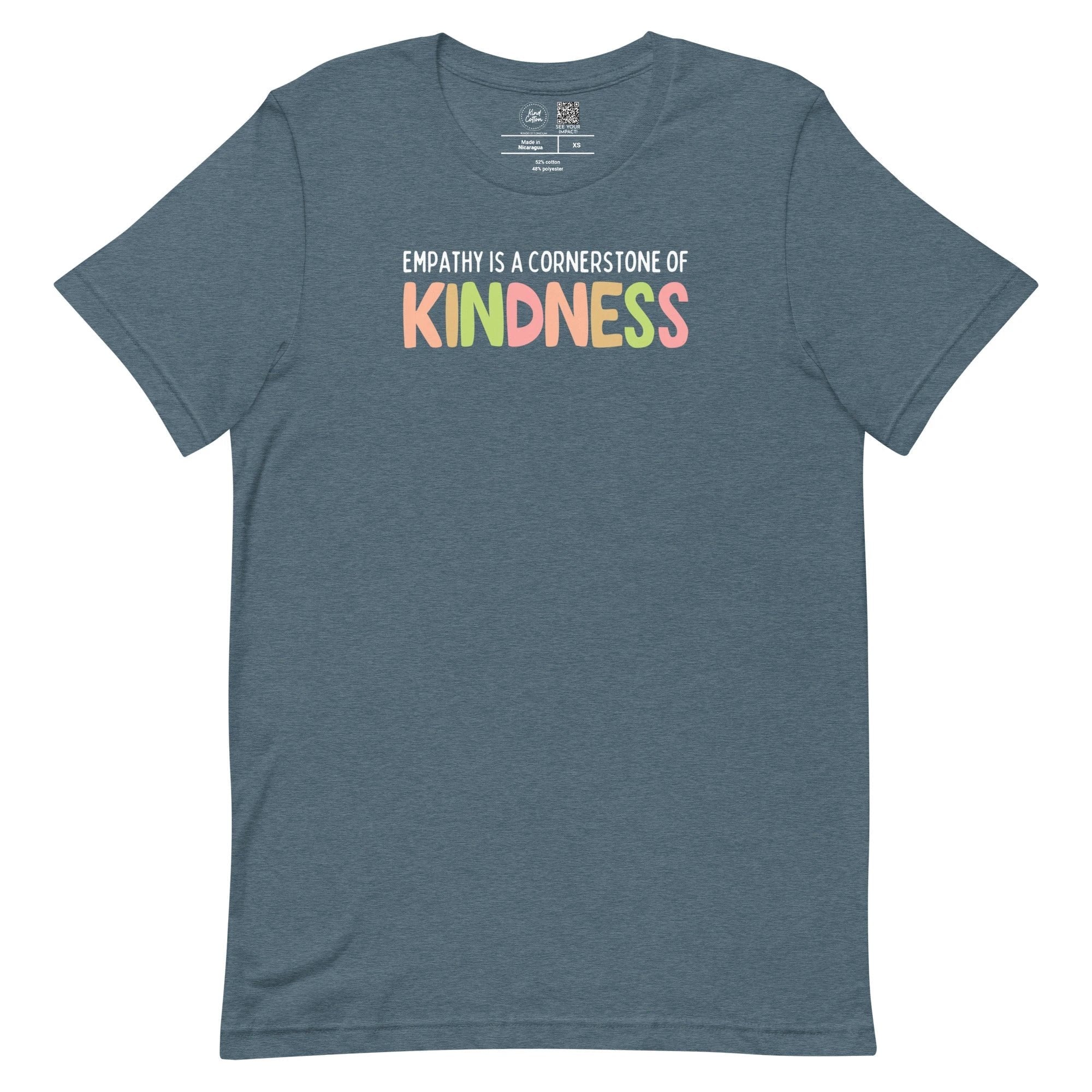 Empathy is a Cornerstone of Kindness Classic Tee by Kind Cotton
