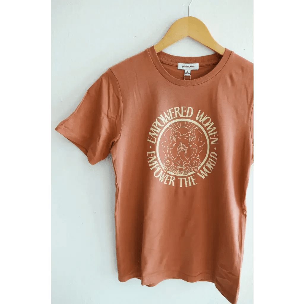 Empowered Women Empower the World Graphic T-Shirt for Adults