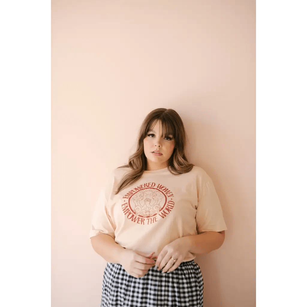 Empowered Women Graphic Inspiring Graphic T-shirt by Polished Prints